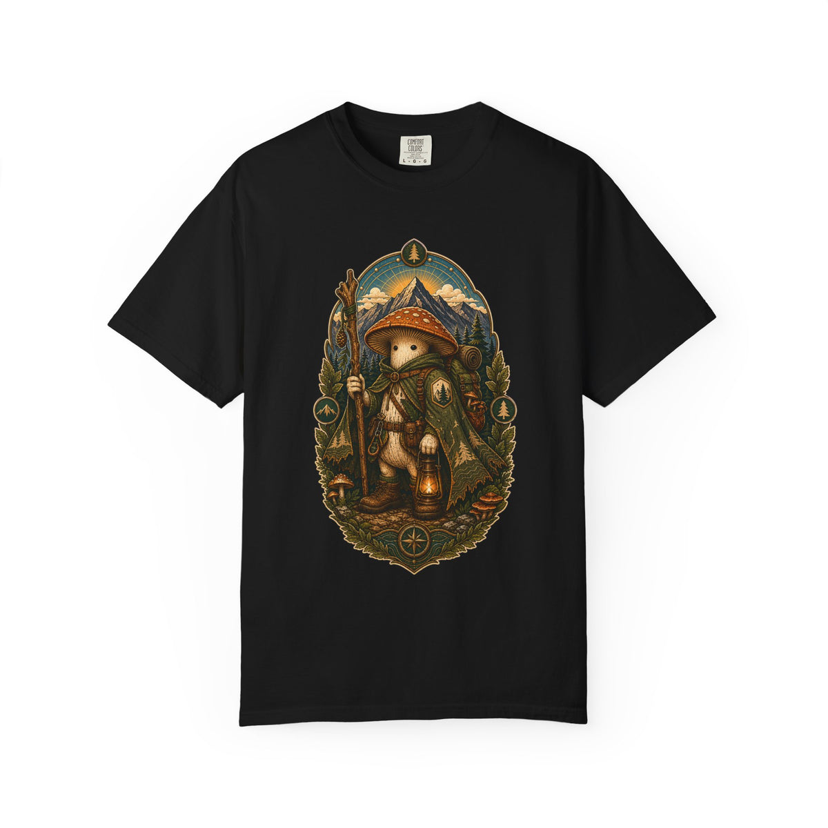 Mountain Mushroom Ranger T-Shirt Graphic