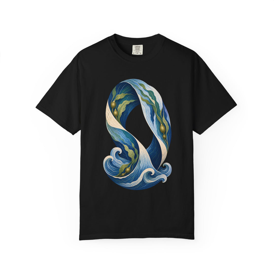 Cool Blue Kelp Mobius Tide Graphic Tee