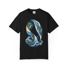 Cool Blue Kelp Mobius Tide Graphic Tee