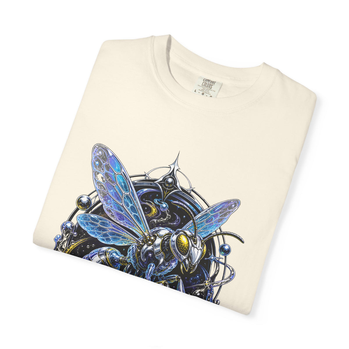Chrome Jelly Wasp Emblem Graphic Tee