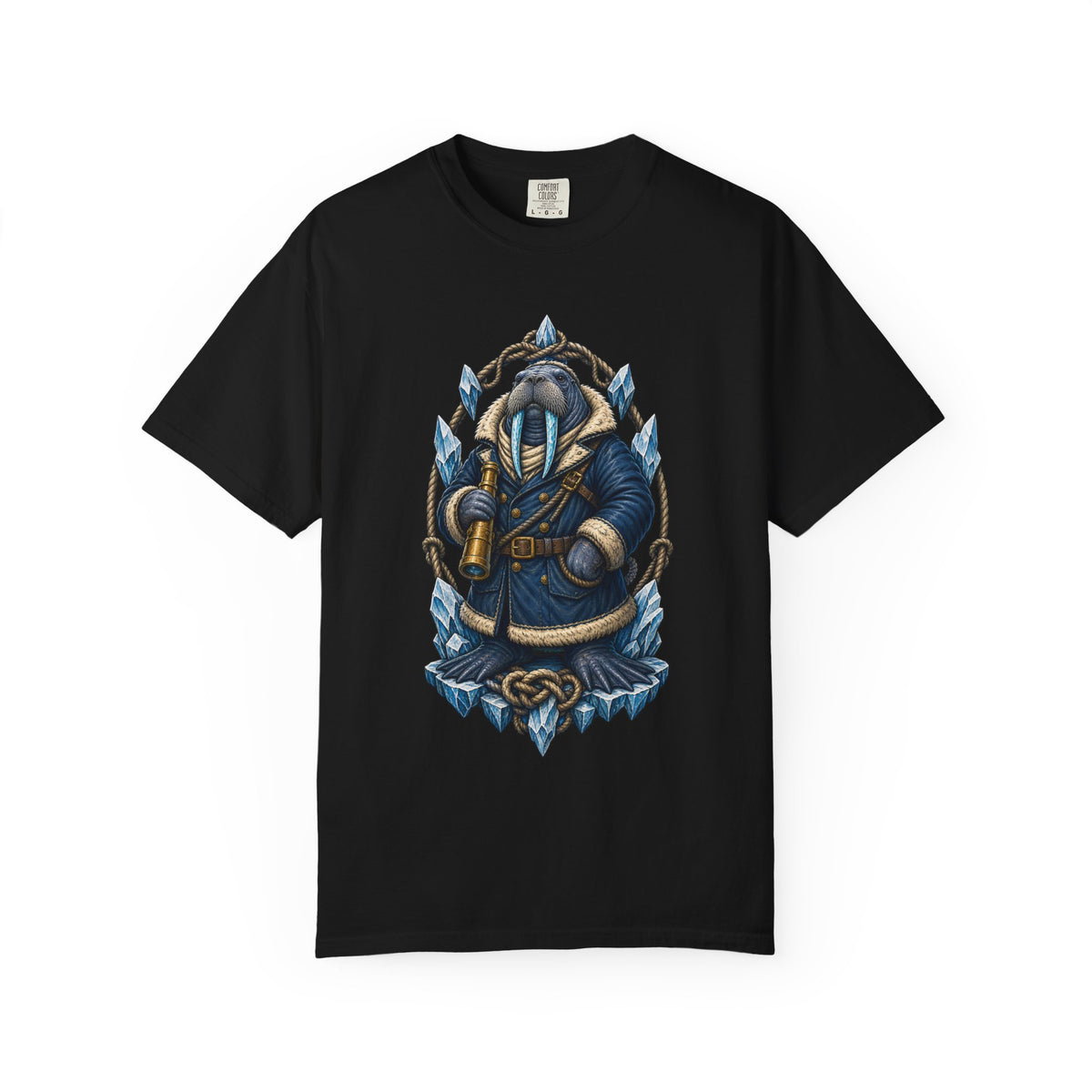 Glacier Walrus Captain Graphic Tee