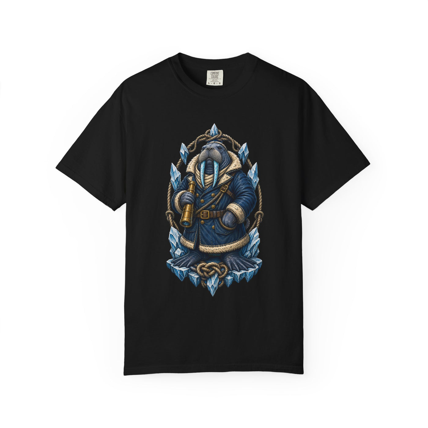Glacier Walrus Captain Graphic Tee