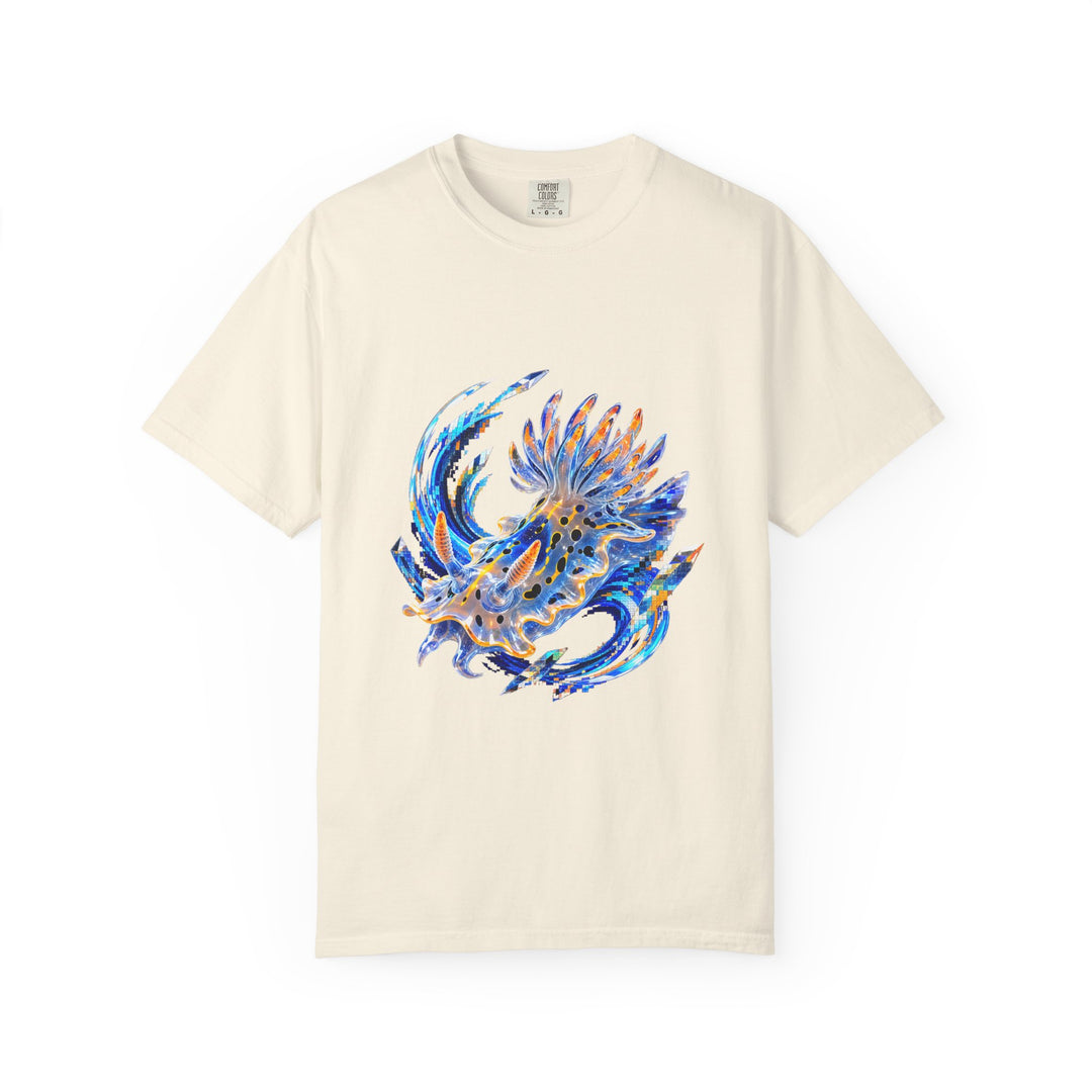 Glitch Glass Nudibranch Graphic Tee
