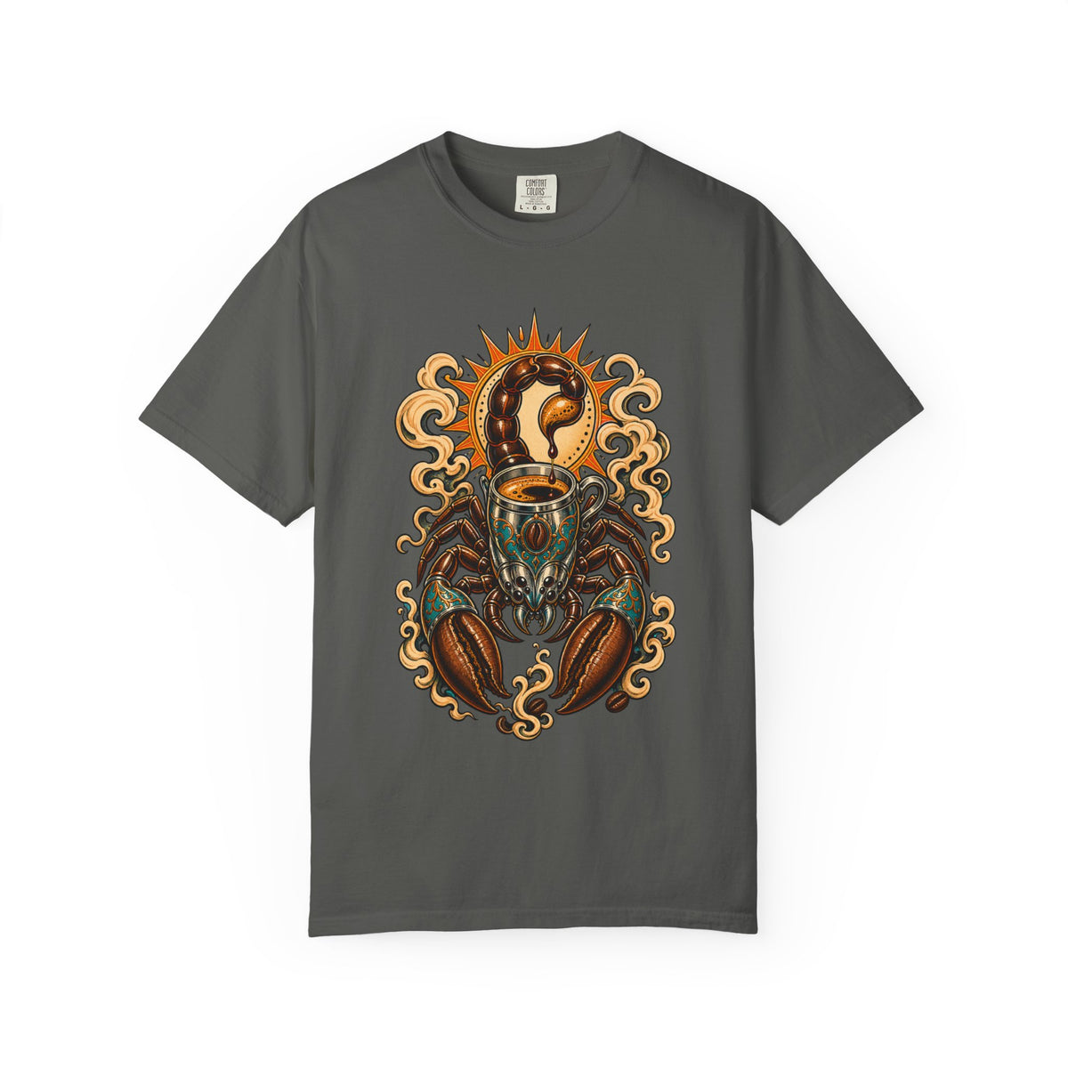 Tattoo Flash Espresso Scorpion T-Shirt Graphic