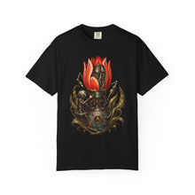 Micro Industrial Tulip Mech T-Shirt Graphic