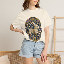 Art Nouveau Thunder Hare T-Shirt Graphic