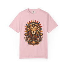 Quilted Solar Lion T-Shirt Graphic