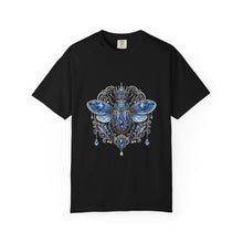 Cool Blue Brooch Beetle Crown T-Shirt Graphic