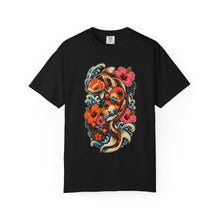 Hibiscus Skate Koi Graphic Tee