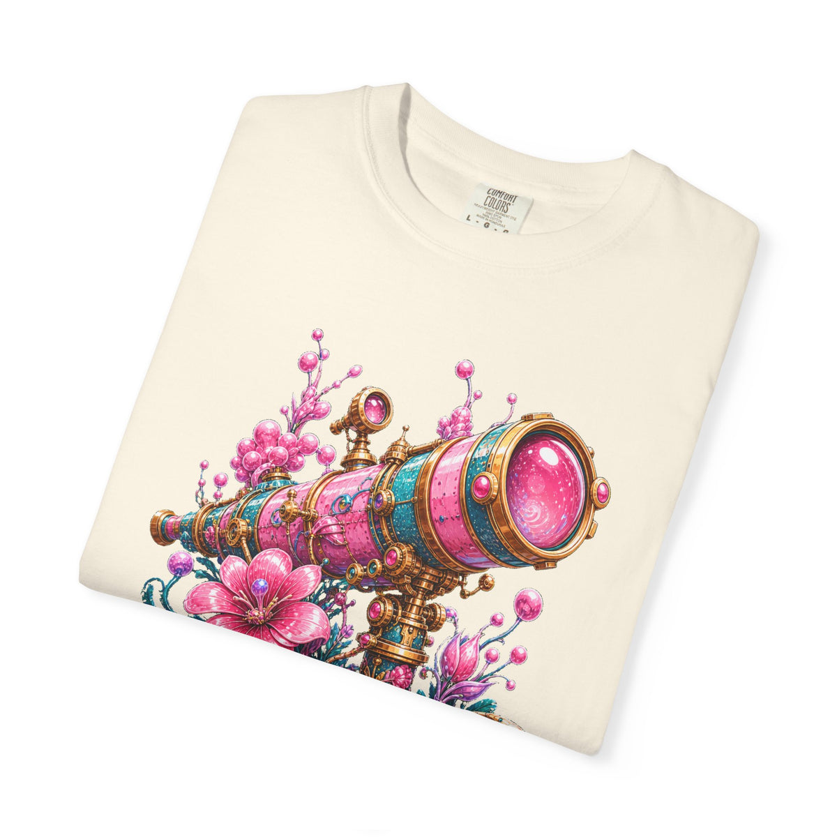 Aliencore Bubblegum Florist Telescope T-Shirt Graphic