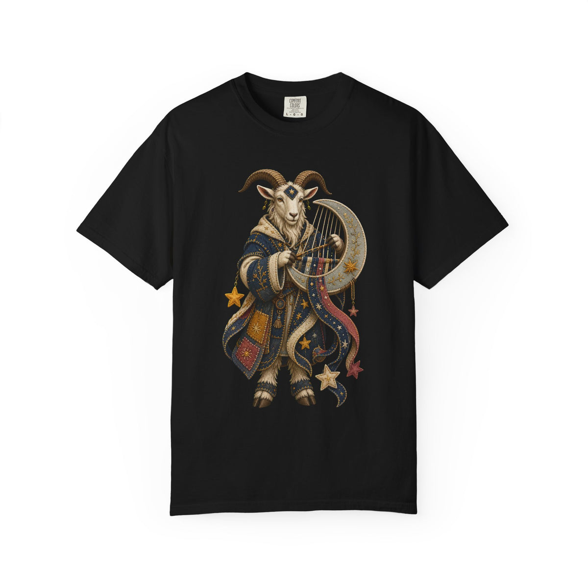 Soft Stitch Lunar Goat Graphic Tee