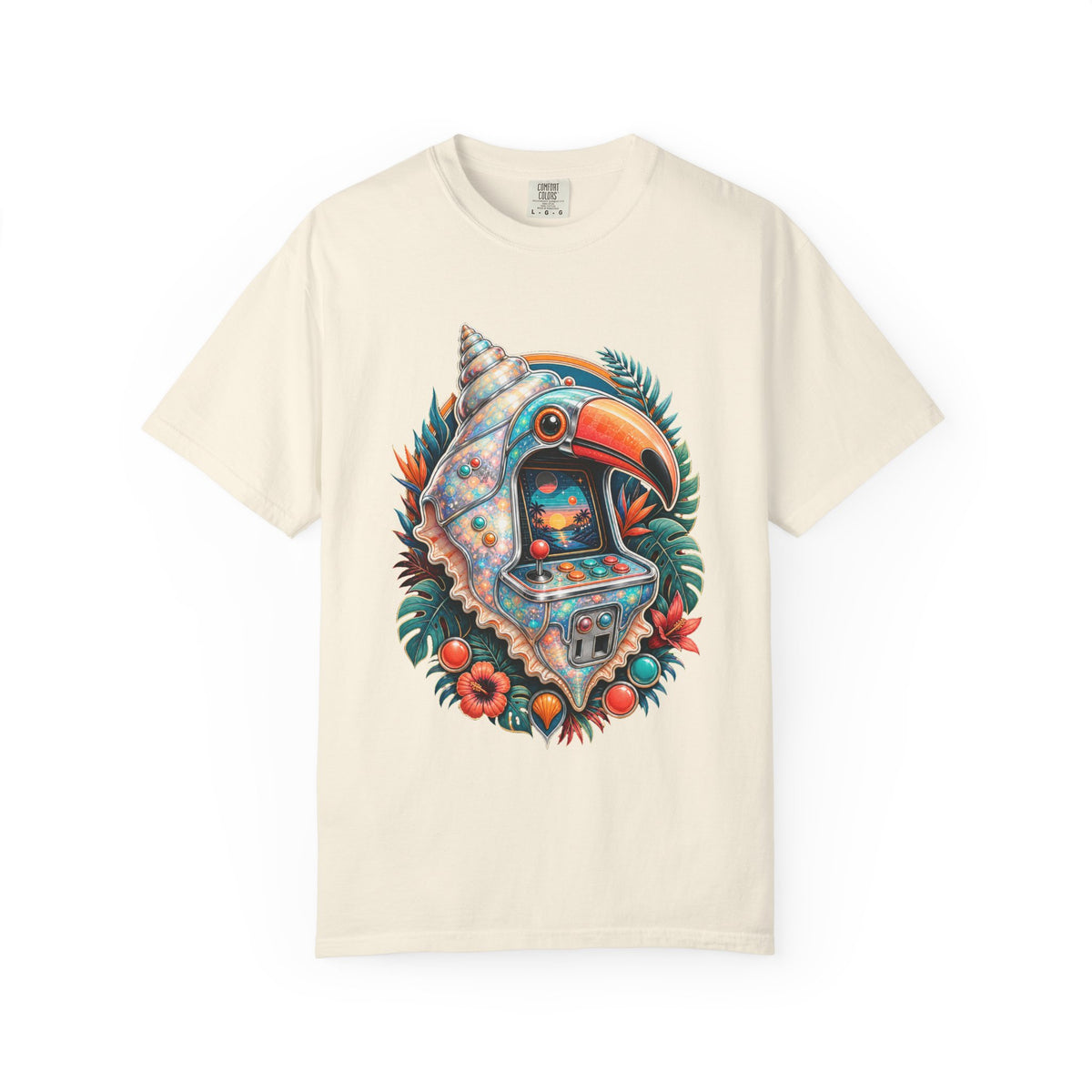Opal Arcade Conch Toucan T-Shirt Graphic