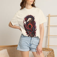 Red Purple Eclipse Serpent Graphic Tee