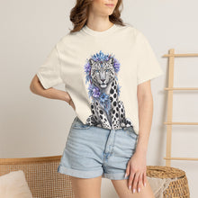 Polka Dot Snow Leopard Graphic Tee