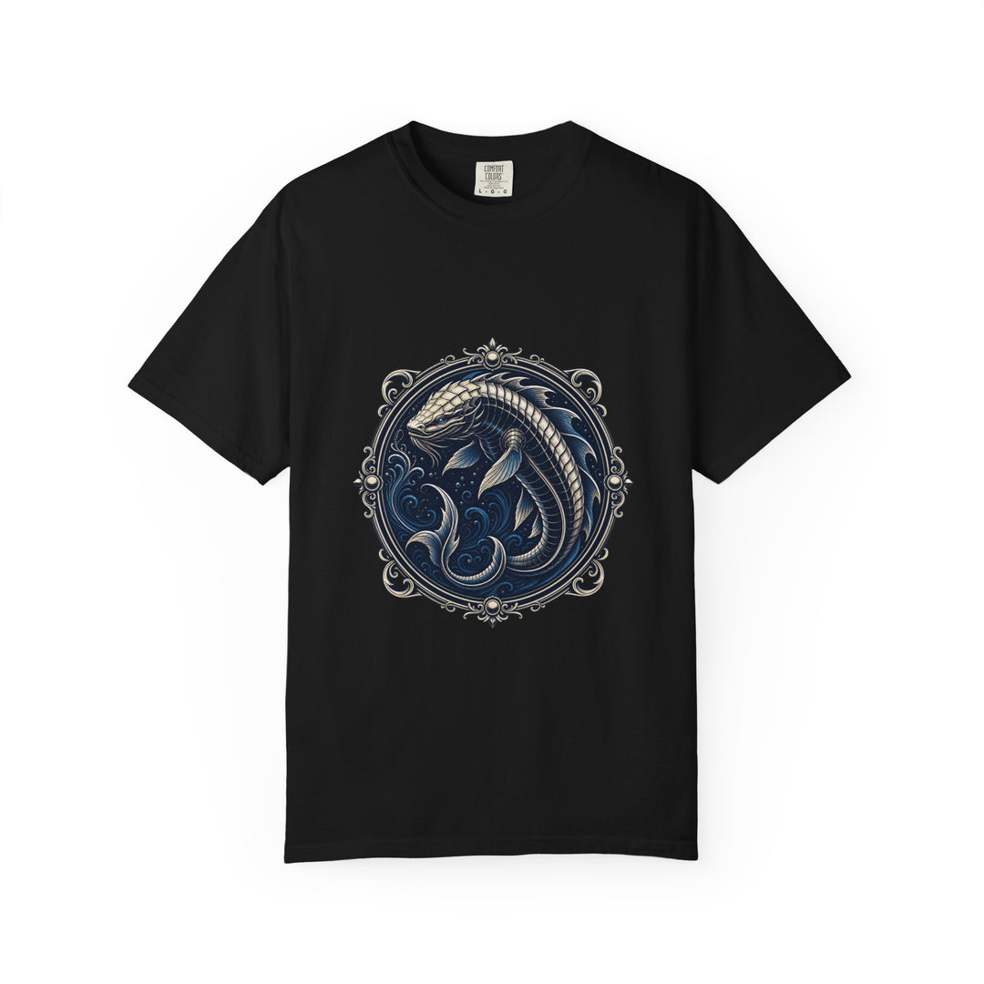 Abyssal Sea Dragon Crest T-Shirt Graphic