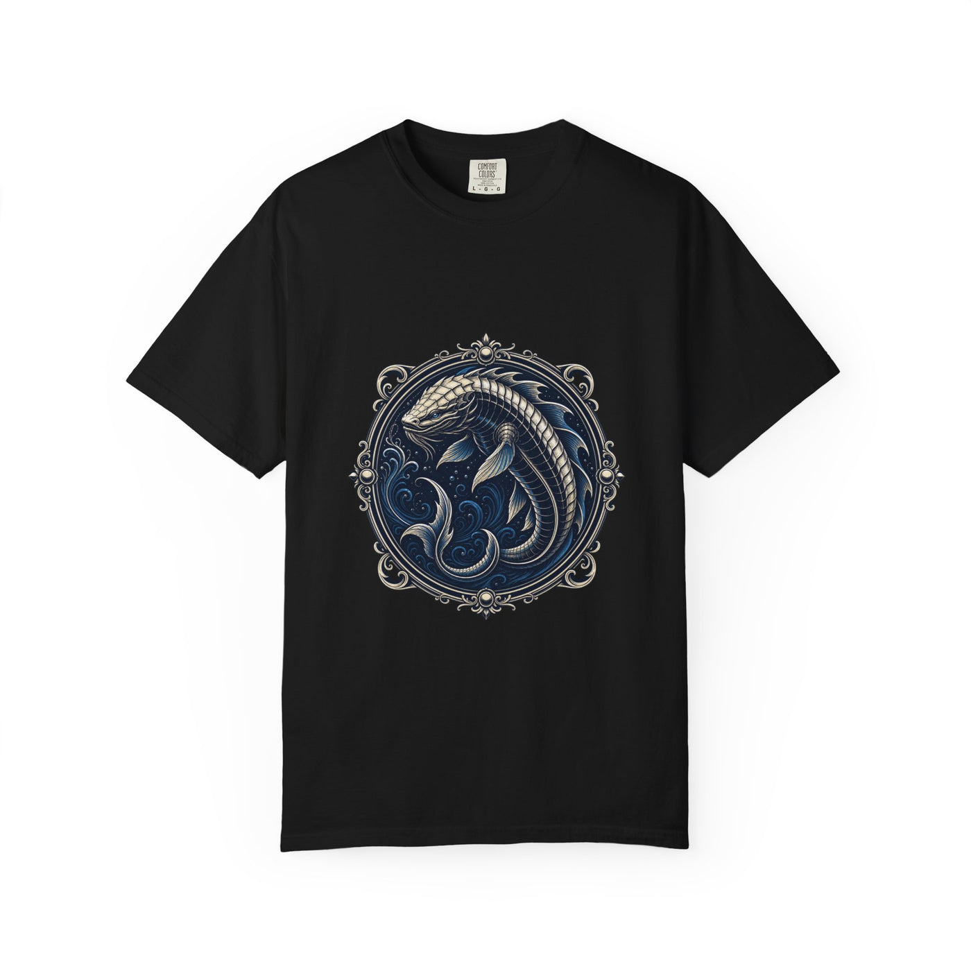 Abyssal Sea Dragon Crest T-Shirt Graphic