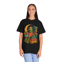 Alien Cactus Bellhop Retro T-Shirt Graphic