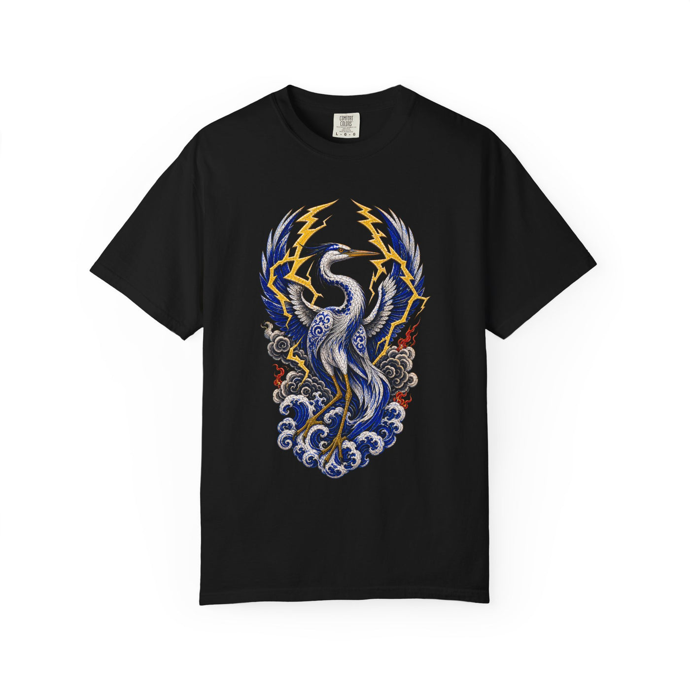 Ceramic Thunder Heron Graphic Tee
