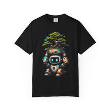 Glitch Bonsai Street Robot T-Shirt Graphic