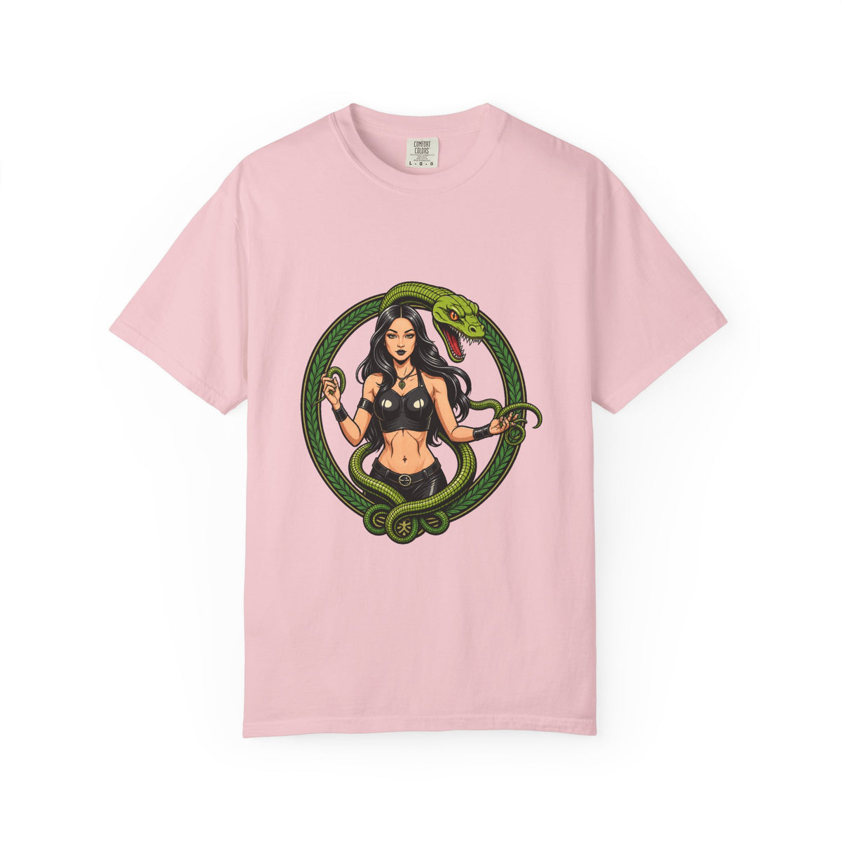 Serpent Ring Portrait T-Shirt Graphic