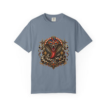 Checkered Carnival Cobra Mask T-Shirt Graphic