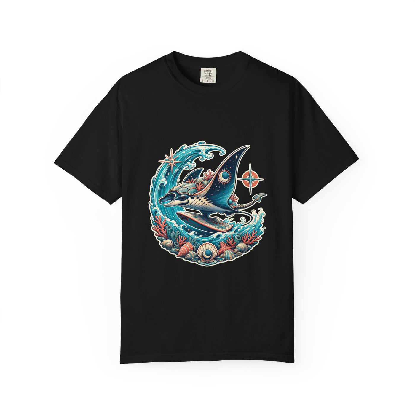 Astro Reef Surfer Manta T-Shirt Graphic