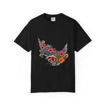 Psychedelic Hibiscus Manta Graphic Tee