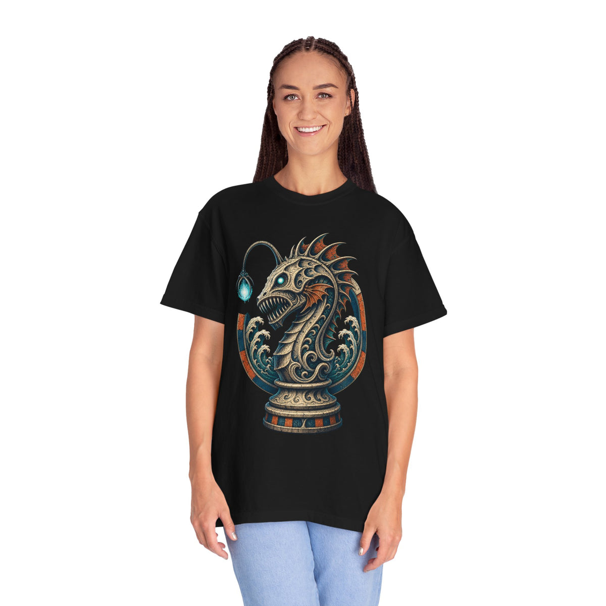 Coastal Chess Angler Knight T-Shirt Graphic
