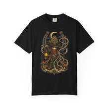 Woodcut Mushroom Outlaw T-Shirt Graphic