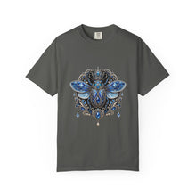 Cool Blue Brooch Beetle Crown T-Shirt Graphic