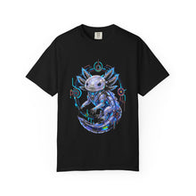 Neon Noir Glass Axolotl Graphic Tee