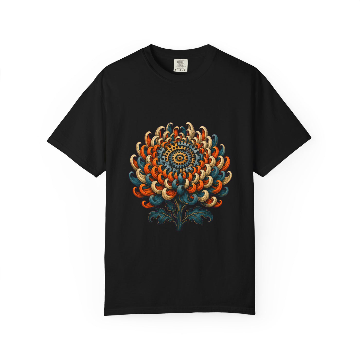 Chrysanthemum Gear Bloom Graphic Tee