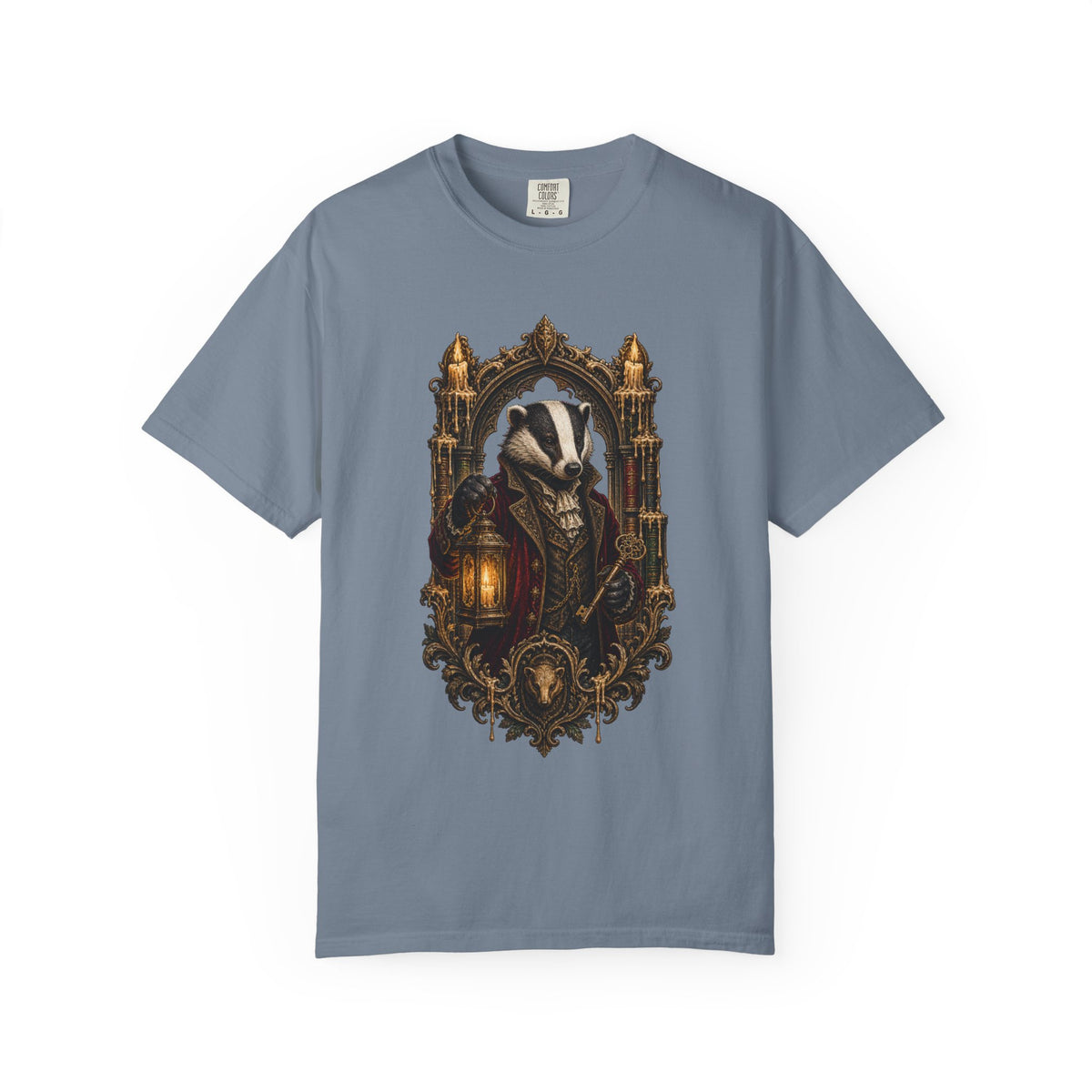 Candlelit Badger Archivist Graphic Tee