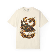 Stained Glass Espresso Meteor Catfish T-Shirt Graphic