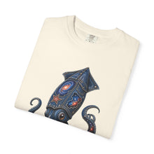 Cosmic Denim Squid Graphic Tee