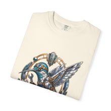 Chrome Neo-Deco Hummingbird Mechanic T-Shirt Graphic