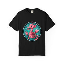 Pink Seahorse Badge T-Shirt Graphic
