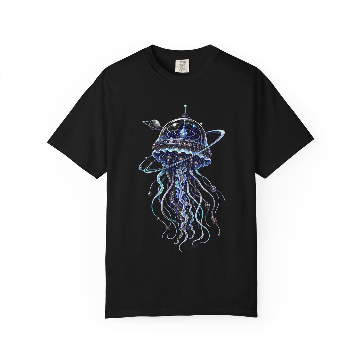 Aliencore Jellyfish Satellite T-Shirt Graphic