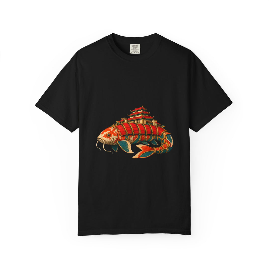 Castleback Shogun Surrealist Koi Samurai Graphic Tee