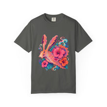 Psychedelic Hibiscus Sea Hare Graphic Tee