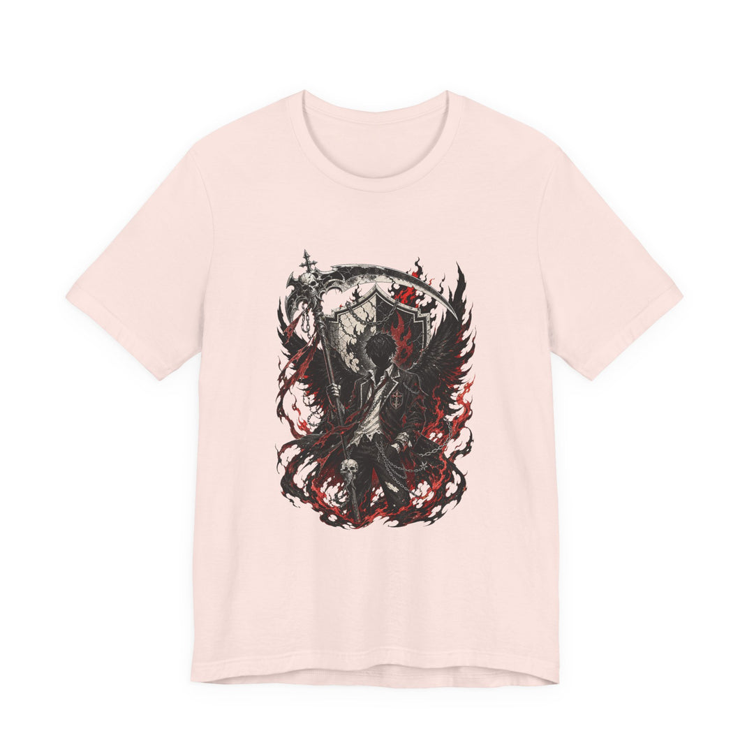 Black Flame Academy Reaper T-Shirt Graphic