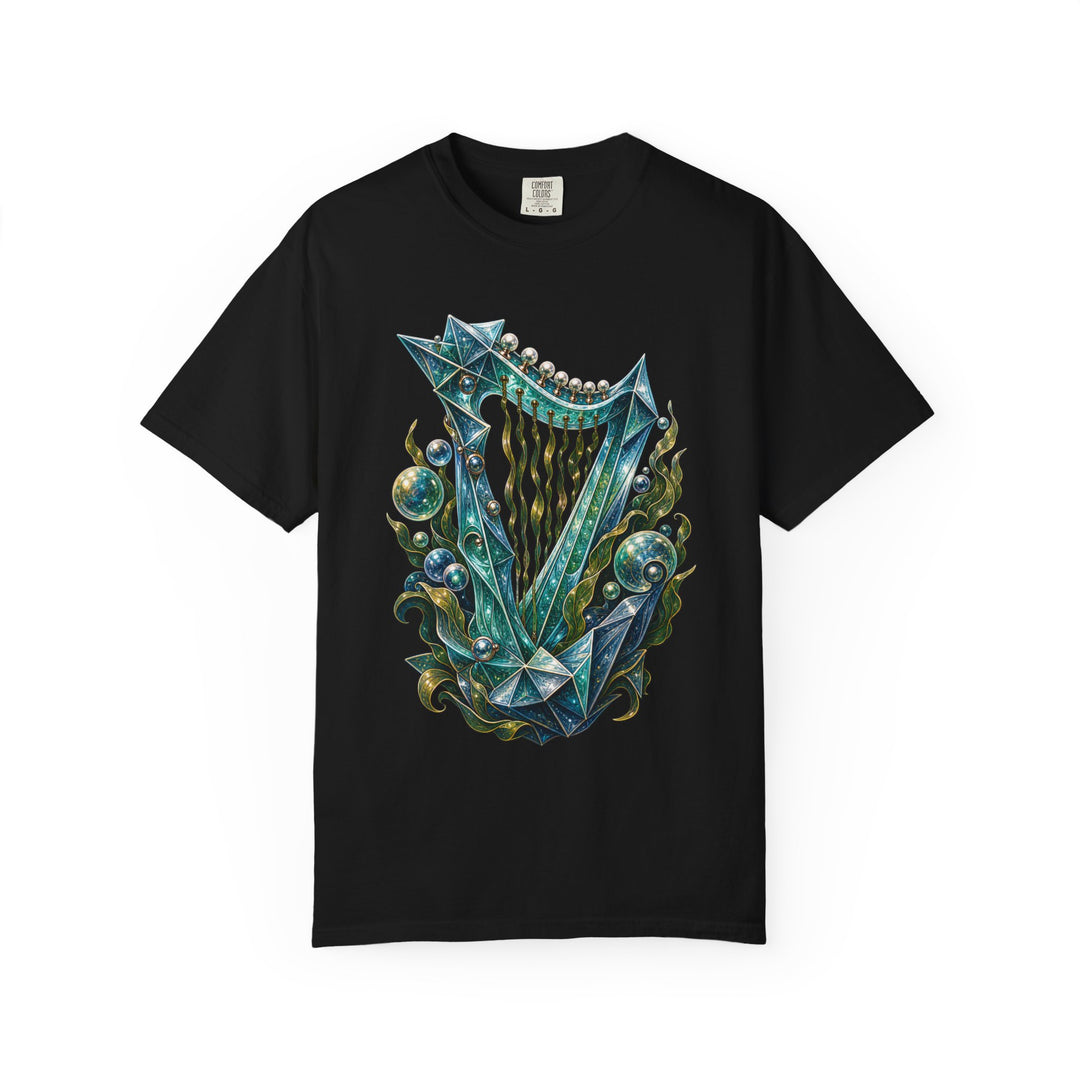 Aliencore Glass Origami Kelp Harp T-Shirt Graphic