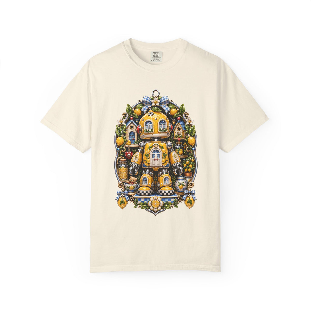 Dollhouse Lemon Robot Charm T-Shirt Graphic