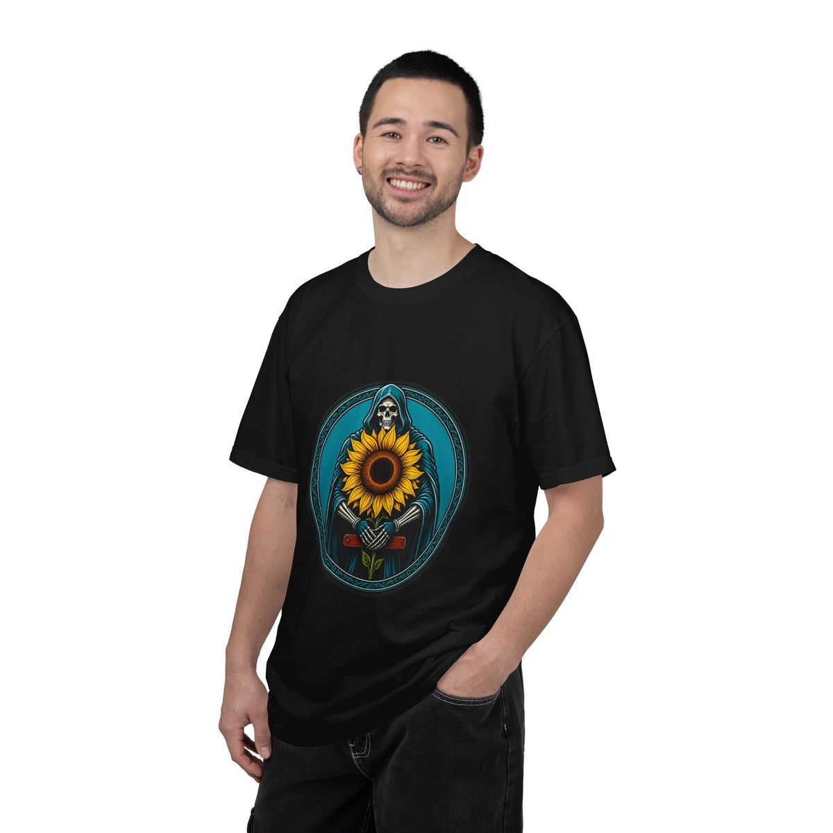 Sunflower Reaper Crest T-Shirt Graphic