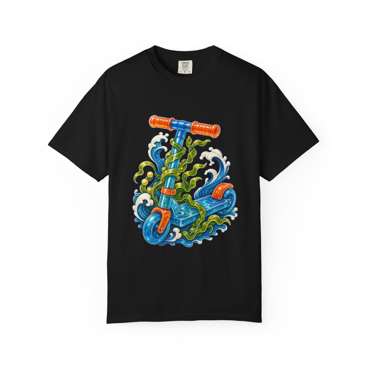 Gummy Surfcore Kelp Scooter T-Shirt Graphic