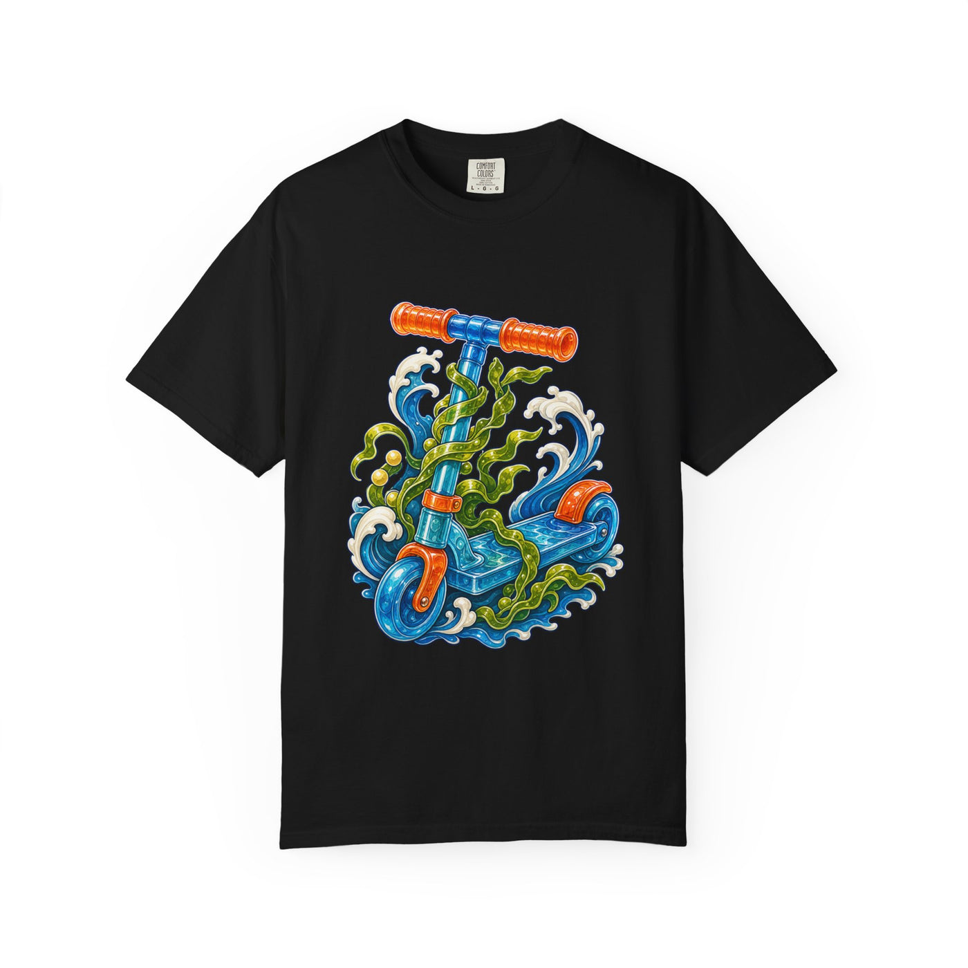 Gummy Surfcore Kelp Scooter T-Shirt Graphic