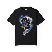 Aurora Figure Skater Etched Graphic Tee