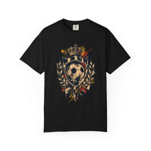 Crowned Football Crest T-Shirt Graphic