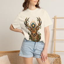 Solarpunk Stag Automaton Graphic Tee