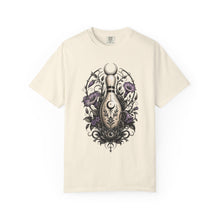 Blackwork Moonlit Garden Bowling Relic T-Shirt Graphic